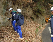 調査プログラム　地層を観察しよう！